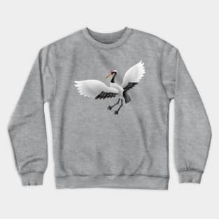 Snow crane(Ver.2) Crewneck Sweatshirt